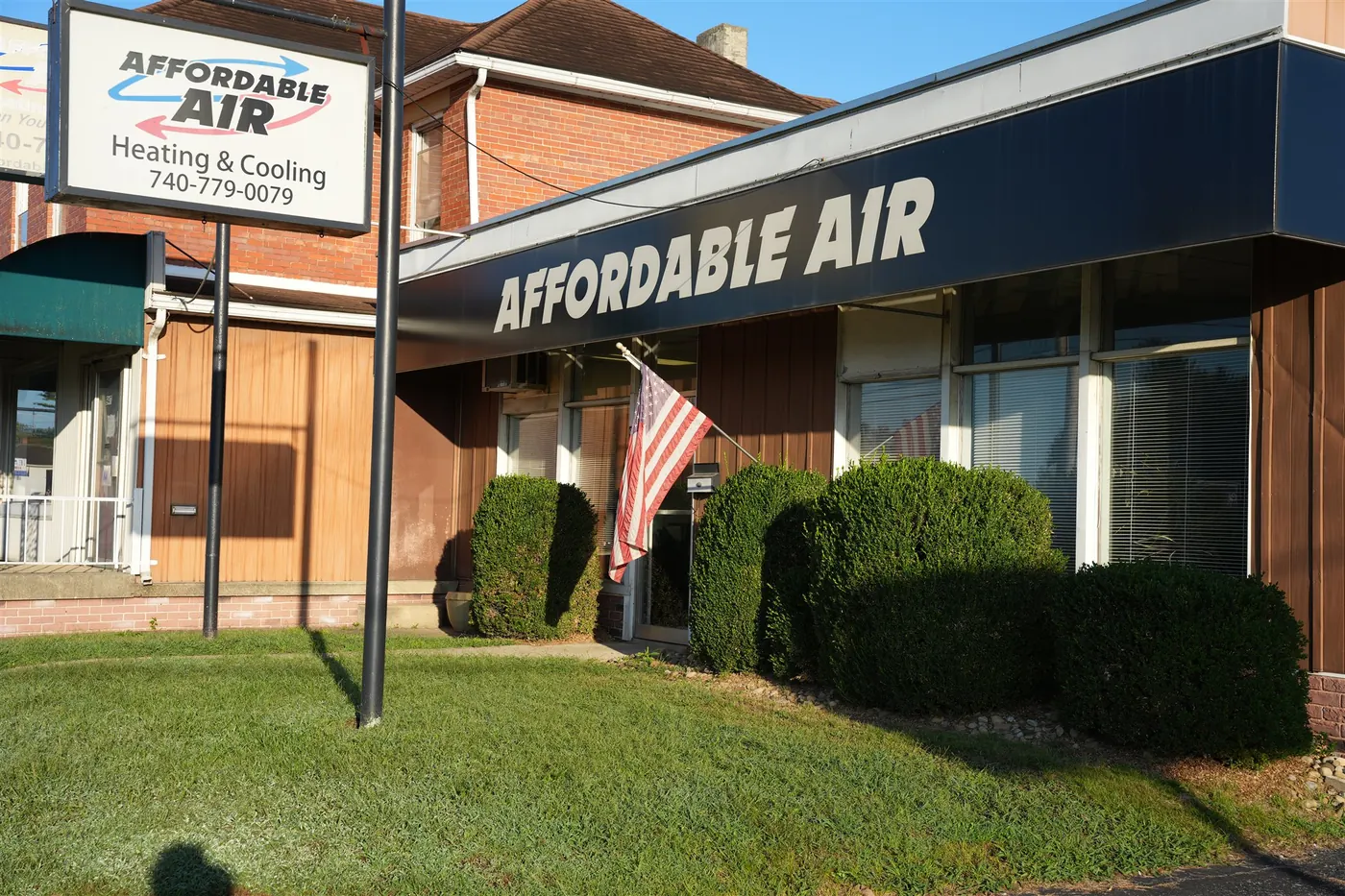 The Affordable Air shop on East Main Street in Chillicothe.