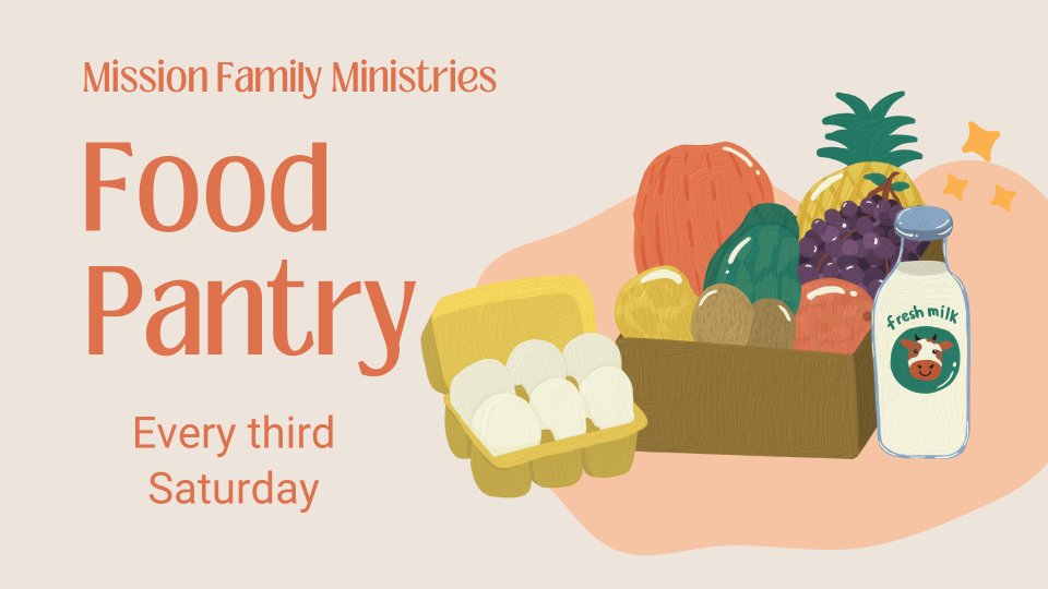 Mission Family Ministries Food Pantry